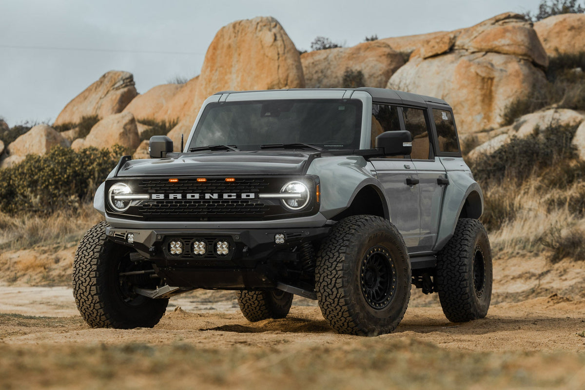2021-2026 Ford Bronco Bomber Front Bumper (Baja)