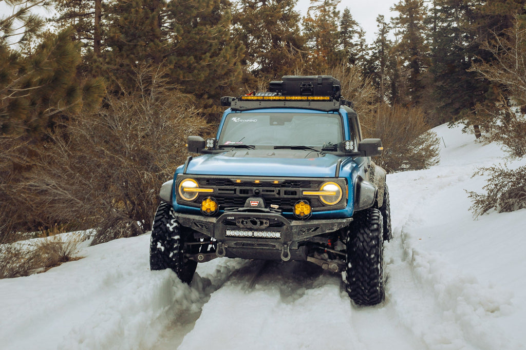 2021-2026 Ford Bronco Rock Fighter Winch Front Bumper