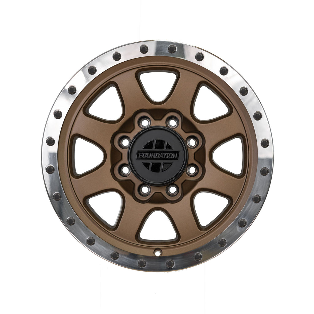 Foundation Wheels 395 HD GMC/Chevy 8 Lug Specific Wheel