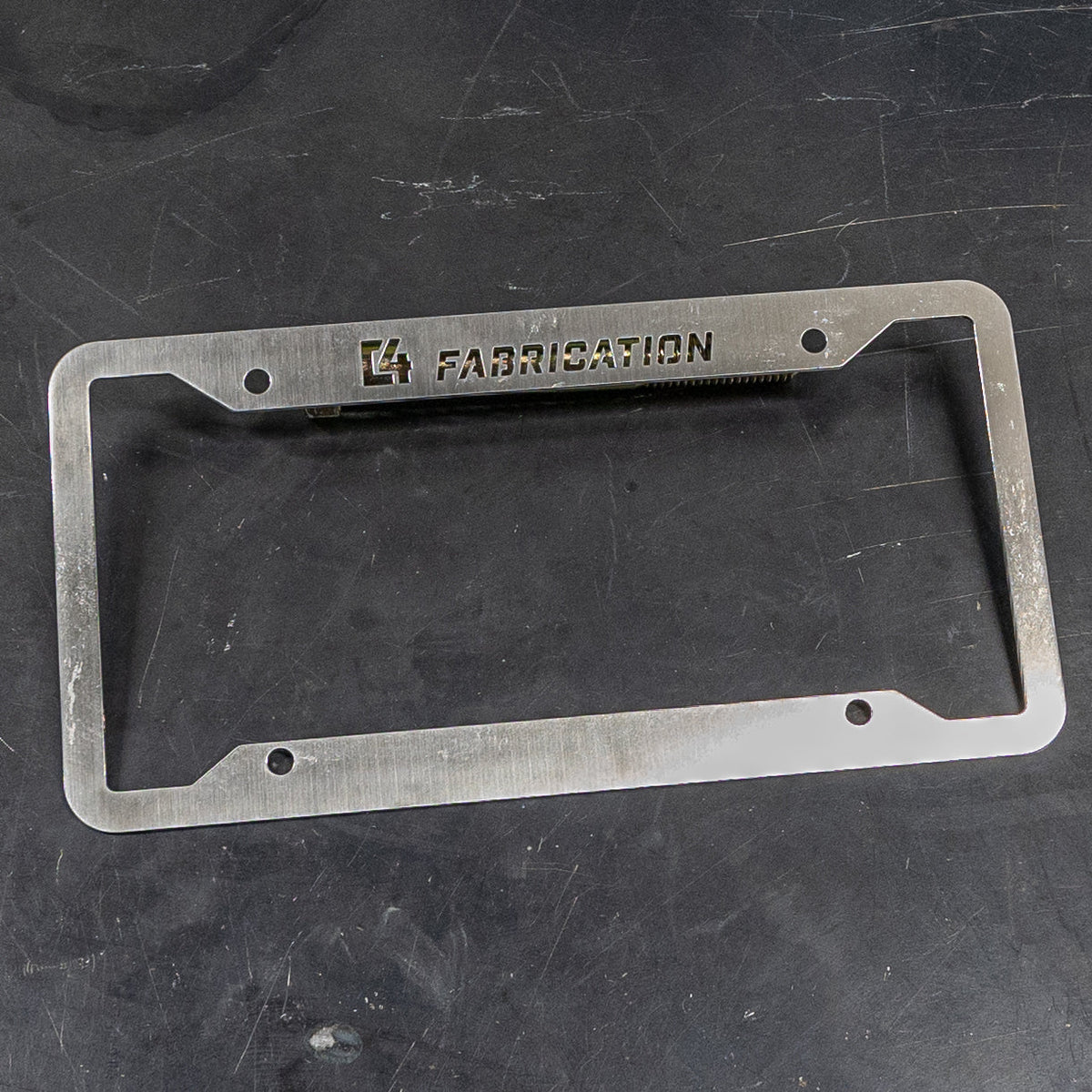 C4 License Plate Frame