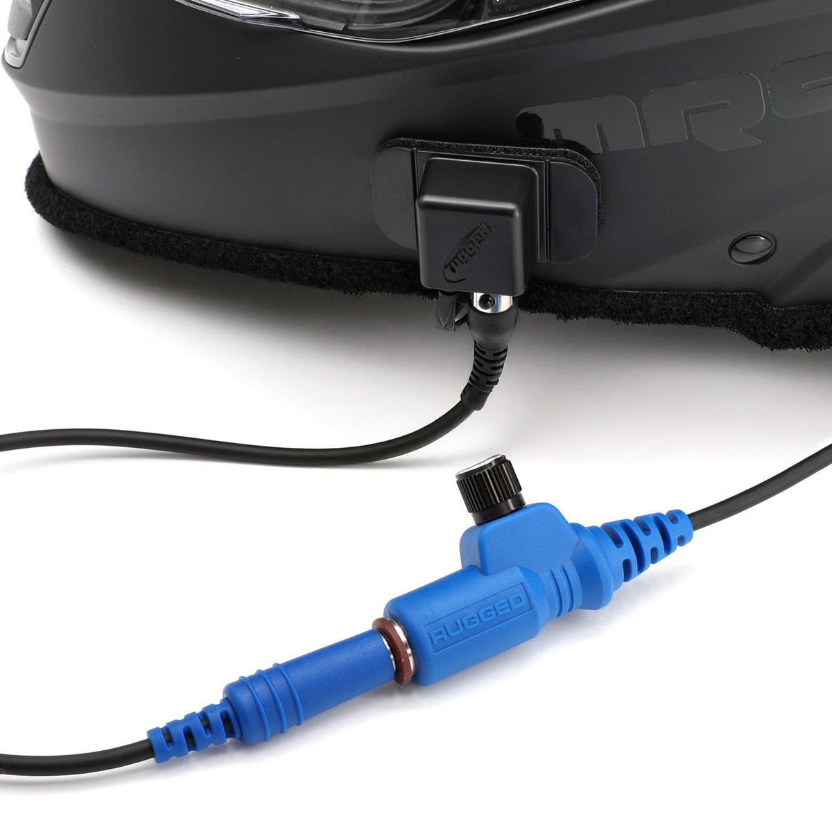 Headset and Helmet Kit Extension Cable with Volume Control