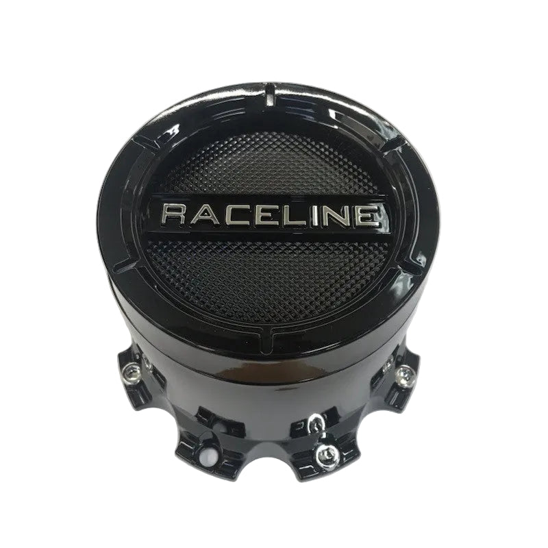 CPR-938B-80XL RACELINE 938/939/940/942 GLOSS BLACK XL TALL CAP FITS 8 LUG