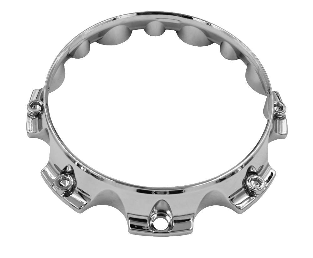 CPR-938C-80SB CHROME BASE CAP HEIGHT REDUCER 939/940 (8X6.5/8X170)