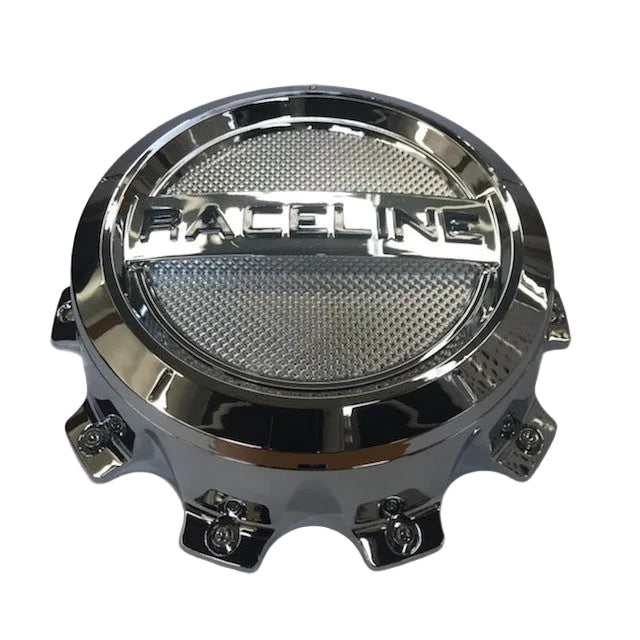 CPR-938C-M RACELINE 938/939 CHROME MEGA 10 LUG CAP