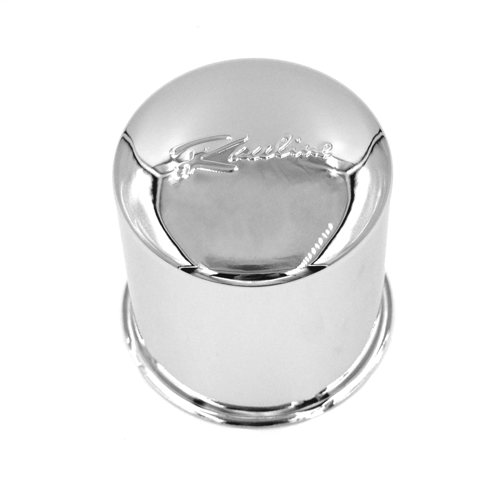 CPR3420-S RACELINE WHEEL PUSH THROUGH CAP CHROME 3.42 BORE