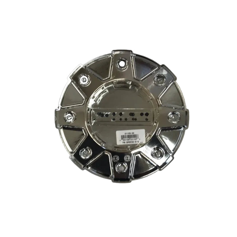 CPR930-5-C Raceline 930C SHIFT Chrome Cap (Fits 5 Lug Only 17x8/18x8)