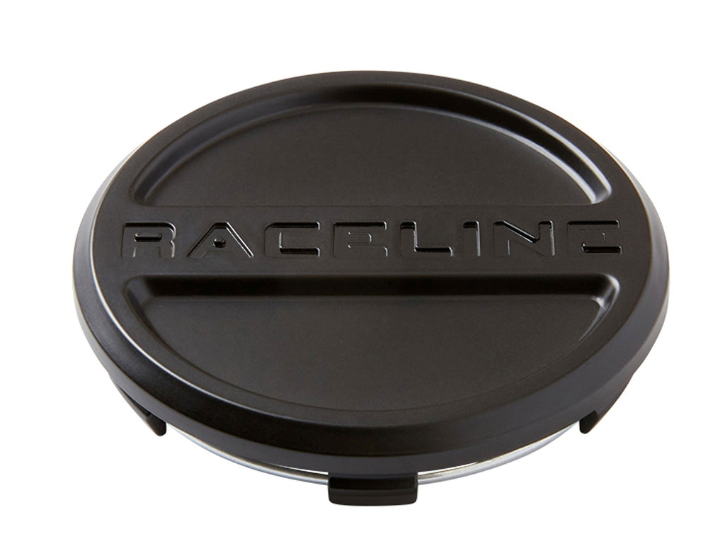 CPR951-65-B RACELINE 958B SATIN BLACK CAP (6x135)