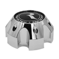 CPR982-65-B RACELINE 982 RAPTOR CAP CHROME W/BLACK LOGO 6X135