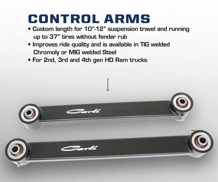 1994-2002 Carli Suspension Dodge Ram 2500/3500 Control Arms