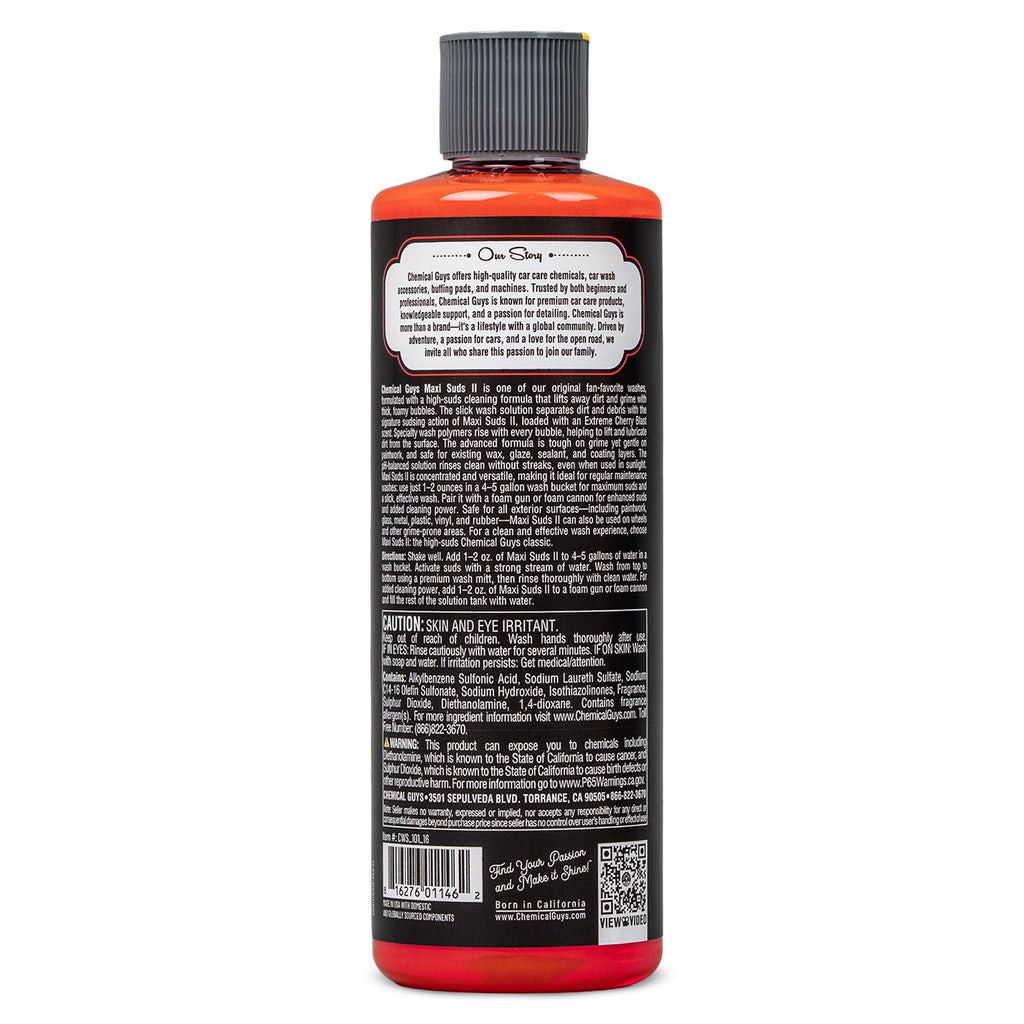 Maxi Suds II High Suds Car Wash Soap
