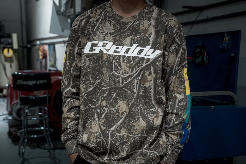 GReddy OG Long Sleeve Tee - Camo