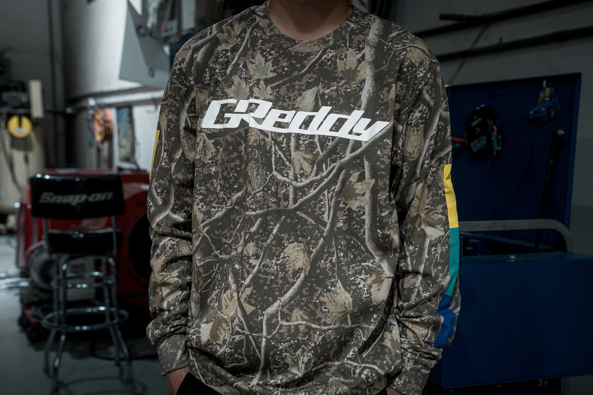 GReddy OG Long Sleeve Tee - Camo