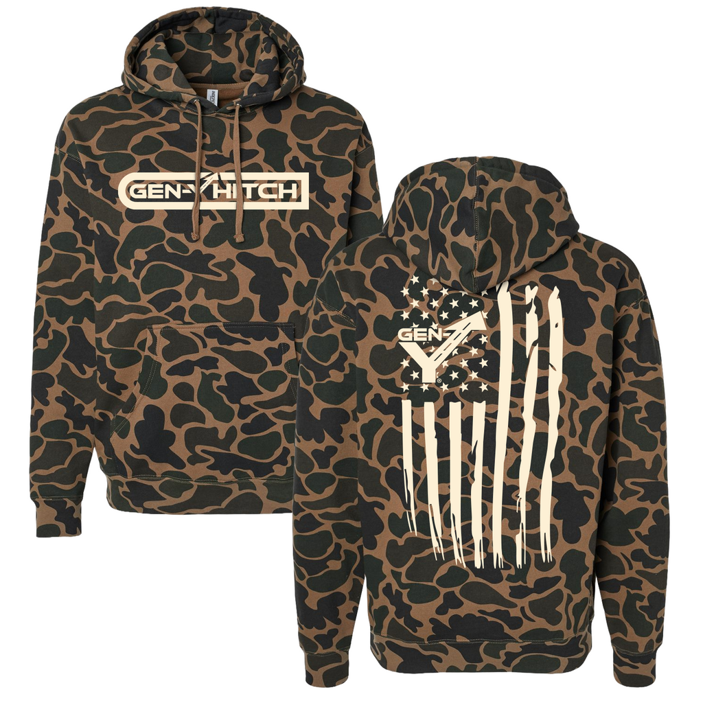 GEN-Y Hitch Camo Logo hoodie, product photo