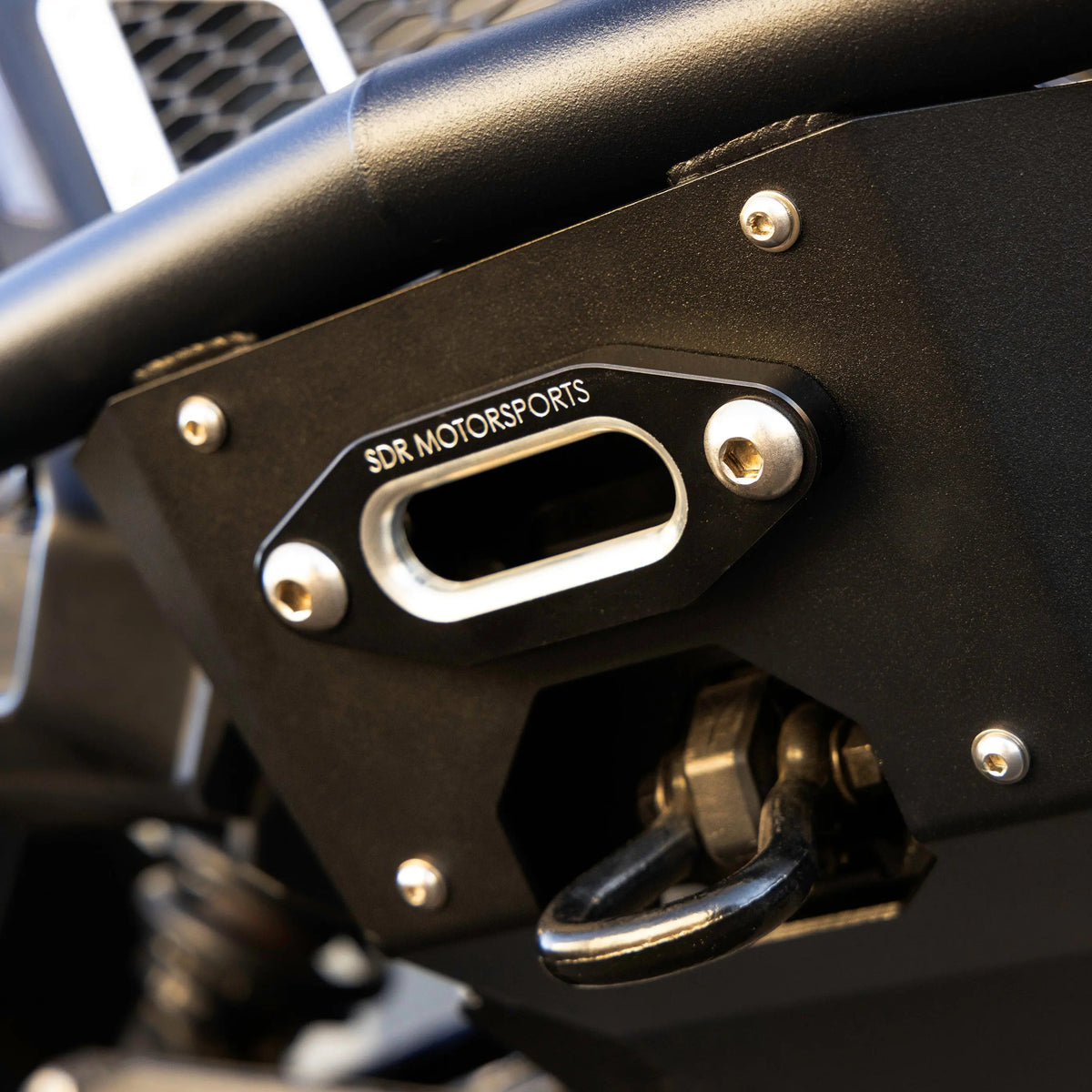 Can-Am Maverick R Single Tube Winch Front Bumper