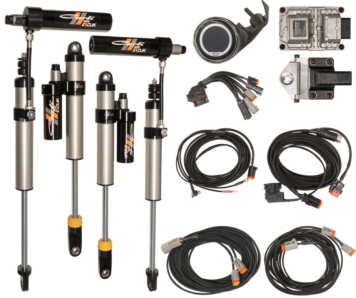 Carli Ford Super Duty E-Venture Electronic 2.5" Diameter Shock Package (4.5/5.5 Height)