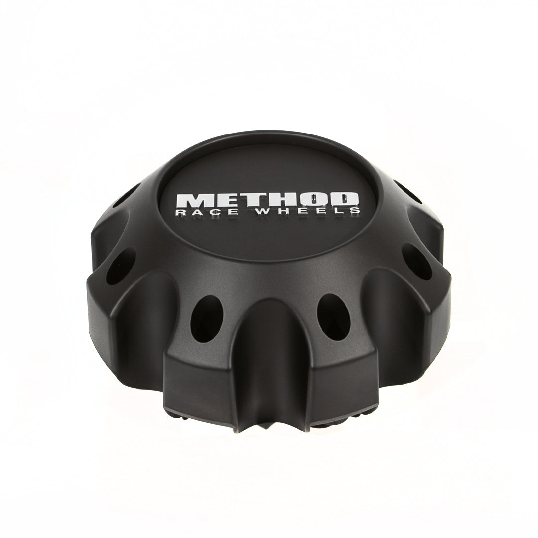 Center Cap | Screw-On | Black