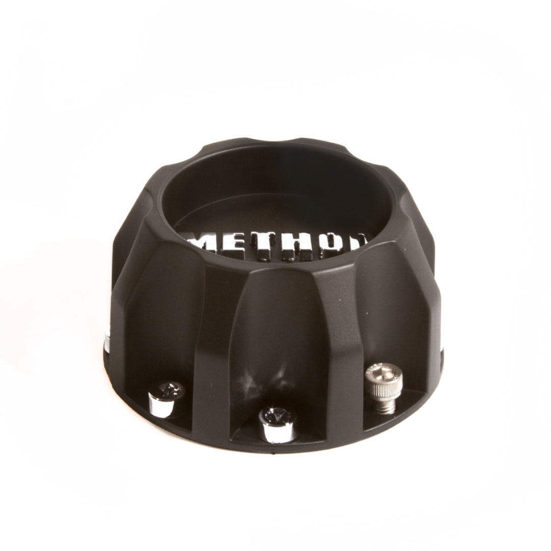 Center Cap | Screw-On | Black