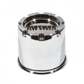 Center Cap | Push Through | Chrome