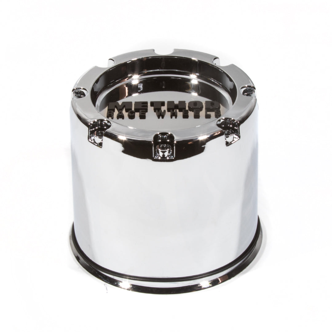 Center Cap | Push Through | Chrome