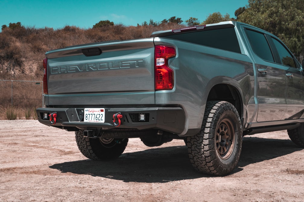 2019-2026 CHEVROLET SILVERADO/GMC SIERRA 1500 AMBUSH REAR BUMPER