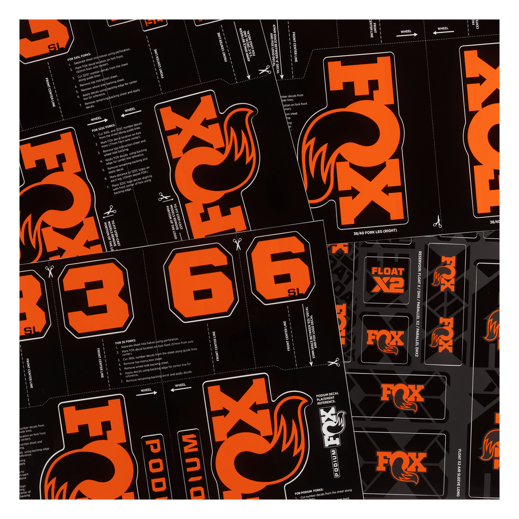 Suspension Decal Kit