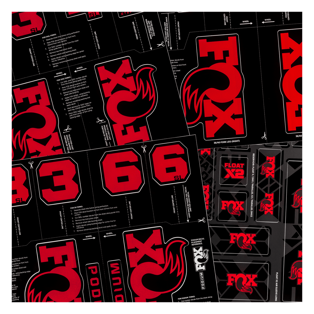Suspension Decal Kit
