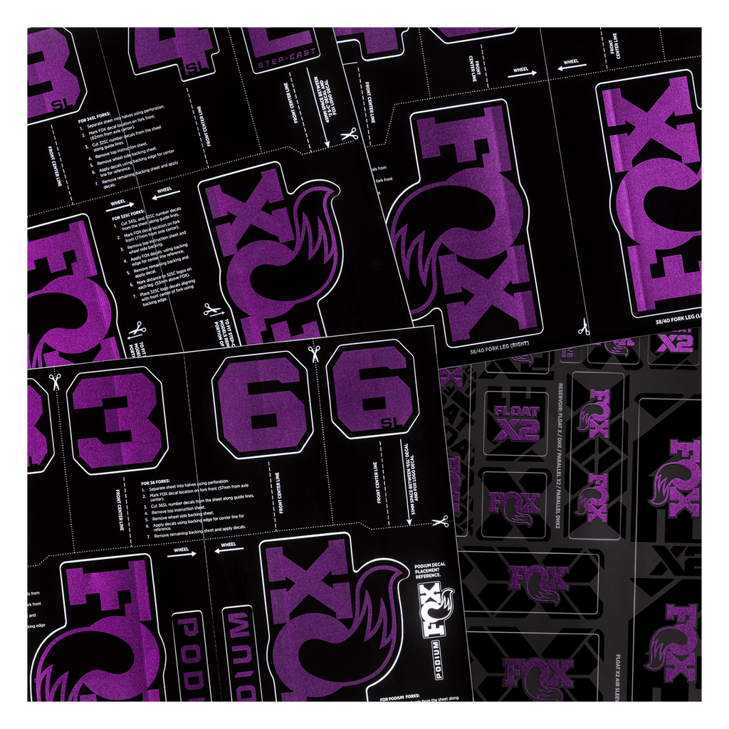 Suspension Decal Kit