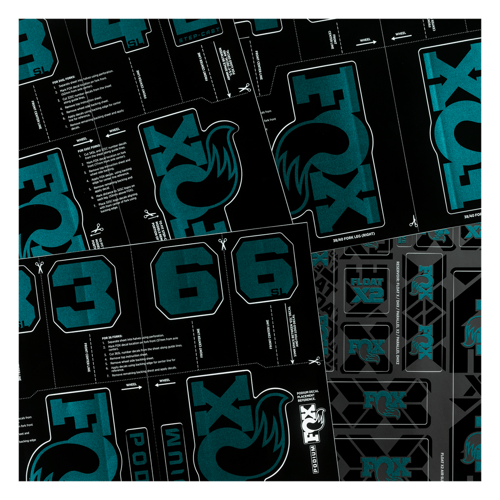 Suspension Decal Kit