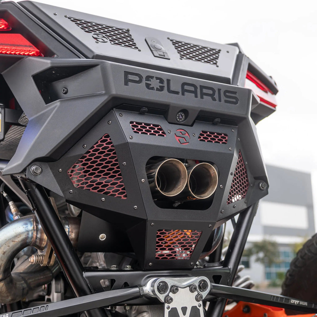 Polaris RZR Pro R Rear Exhaust Grille Cover