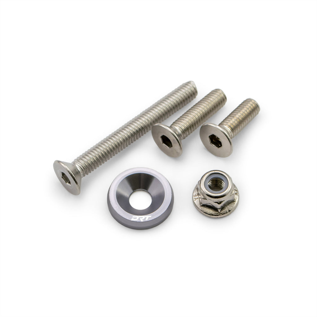 Fender/Rock Washer & Hardware Dress Up Kit - Raw Aluminum