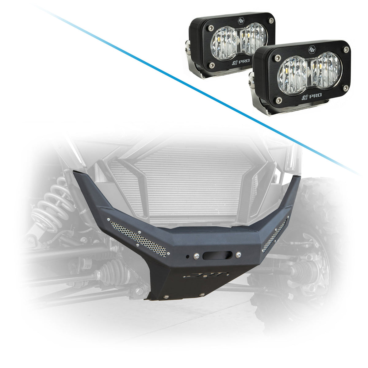 DRT Motorsports Polaris Polaris RZR Pro XP 2020-2024 Front Winch Bumper