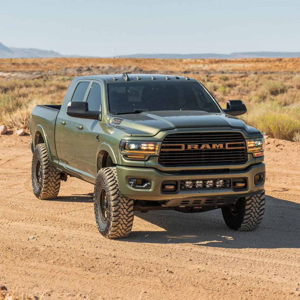 CJC Built 2019-2027 5th Gen Ram 2500/3500 Front Bumper Light Cradle System