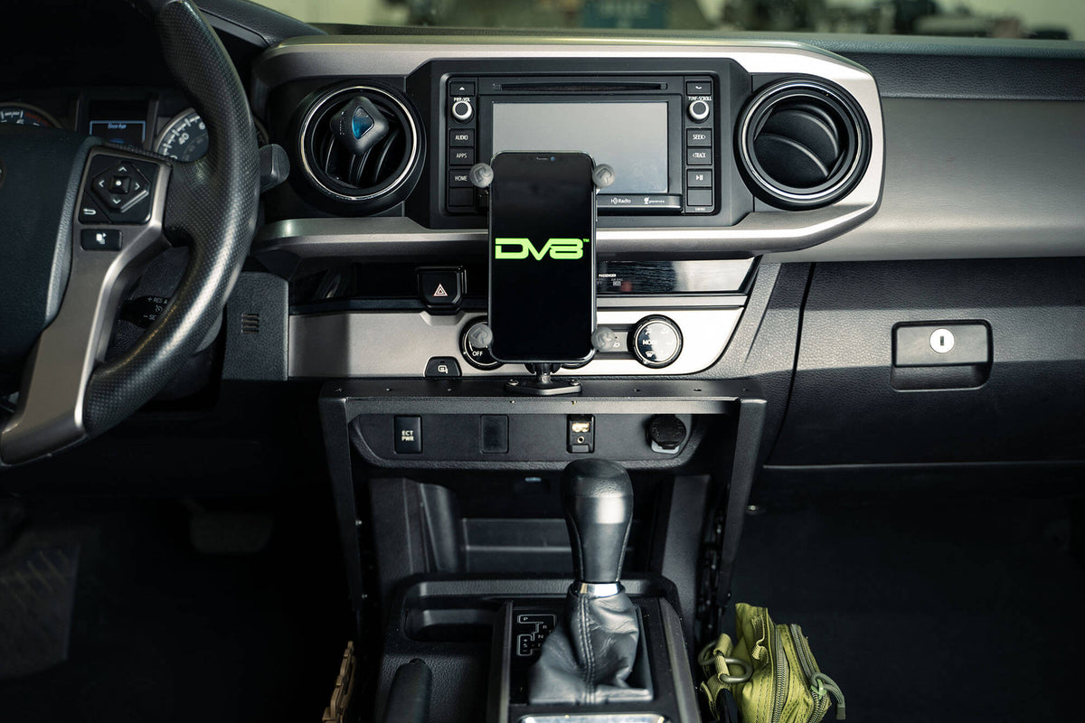 2016-2023 Toyota Tacoma Center Console Molle Panels & Device Mount