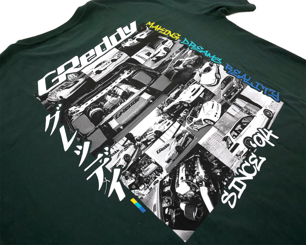 GReddy Dreams Tee - Sports Green