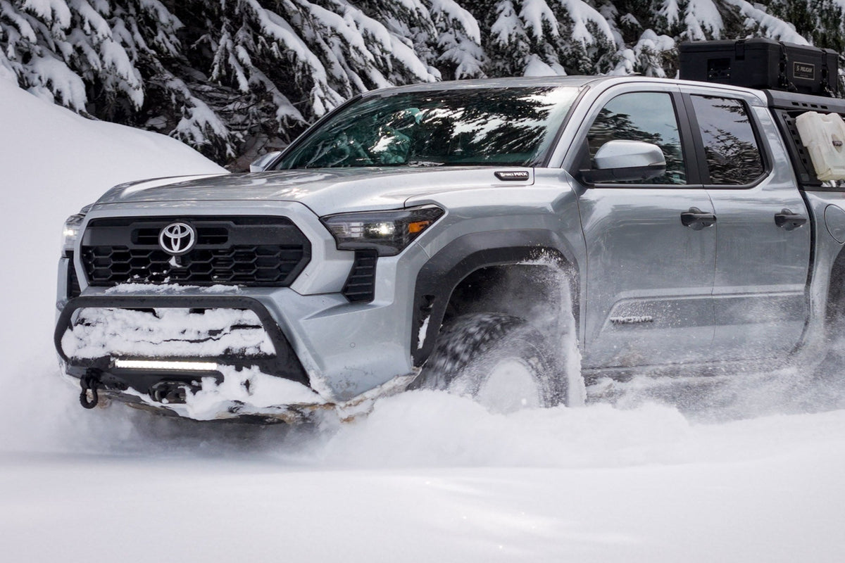 2024+ Toyota Tacoma Stealth Center Mount Winch Front Bumper with Top Hoop