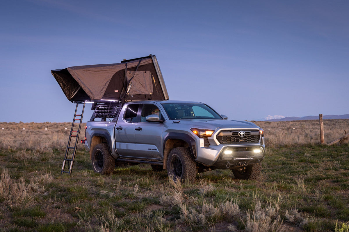 2024+ Toyota Tacoma Stealth Center Mount Winch Front Bumper with Top Hoop