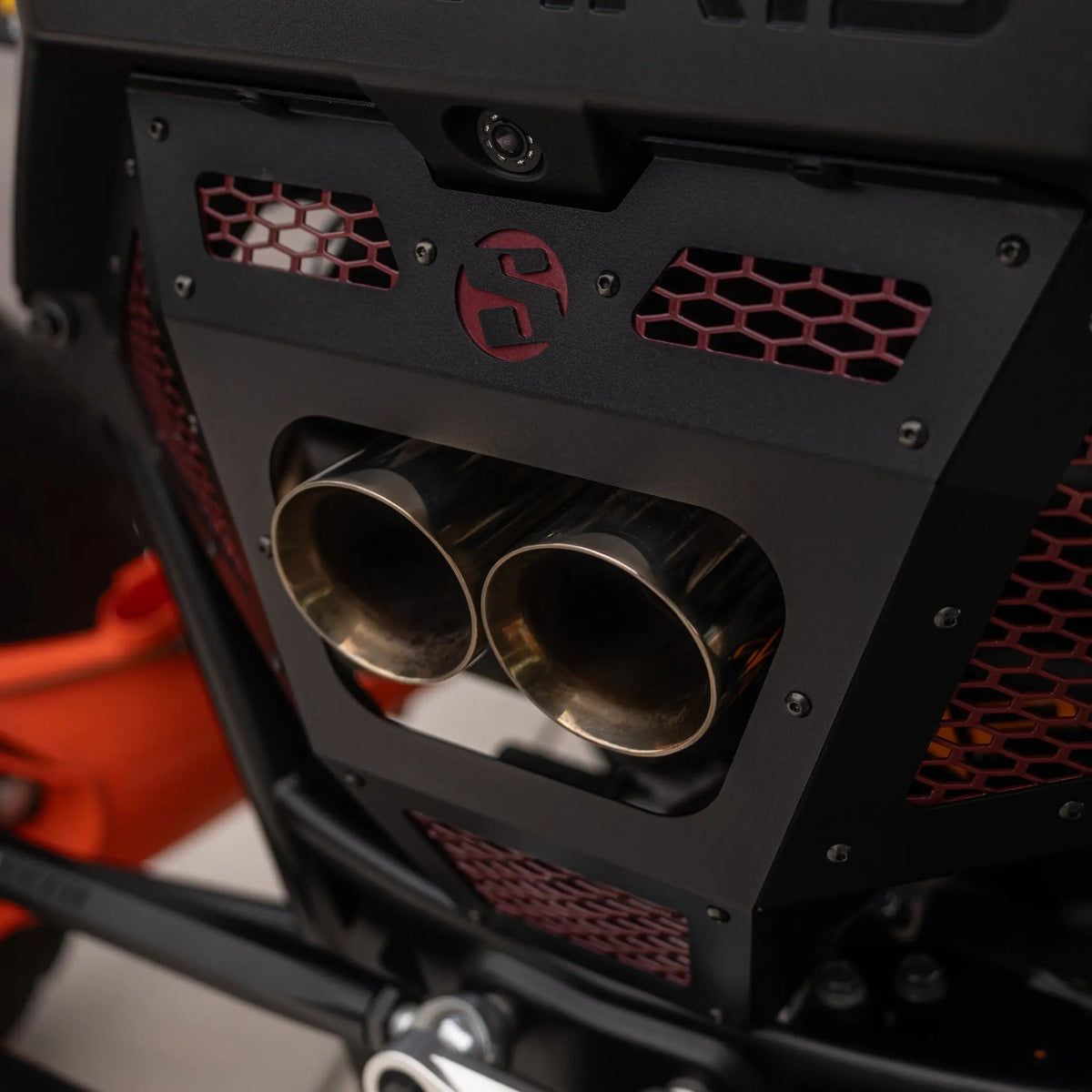 Polaris RZR Pro R Rear Exhaust Grille Cover