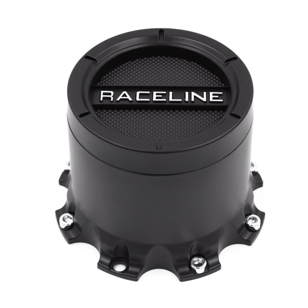 CPR934-8-TB RACELINE 934/943/944 SATIN BLACK XL TALL CAP FITS 8 LUG