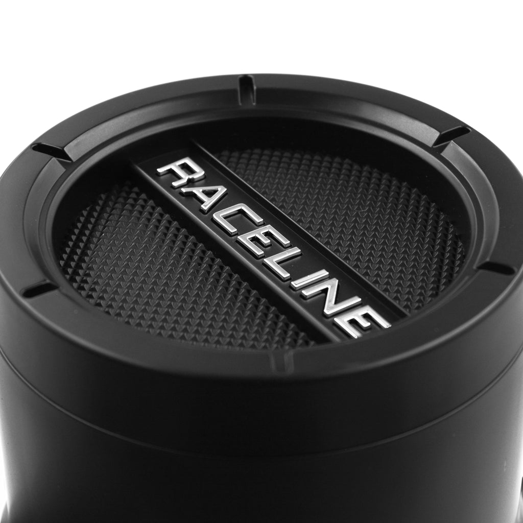 CPR934-8-TB RACELINE 934/943/944 SATIN BLACK XL TALL CAP FITS 8 LUG