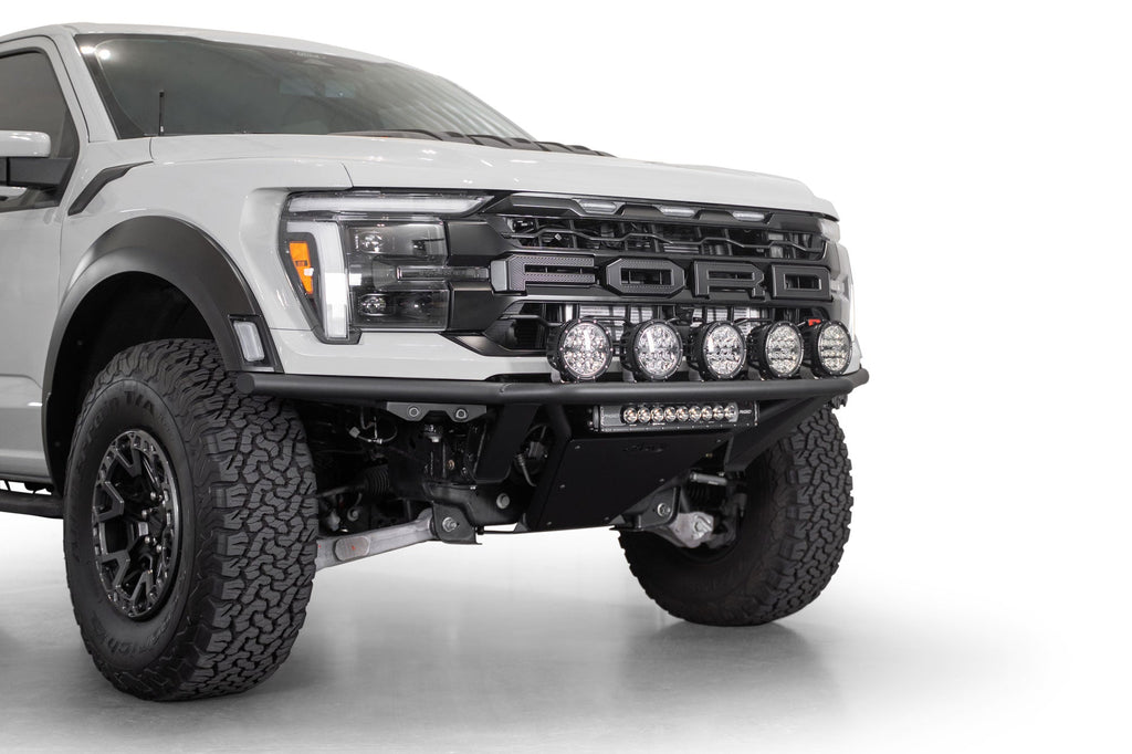 2021+ Ford F-150 Raptor Pro Plus Frame Cut Front Bumper | 20-inch Light Bar
