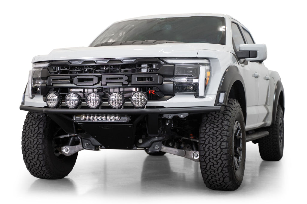 2021+ Ford F-150 Raptor Pro Plus Frame Cut Front Bumper | 20-inch Light Bar