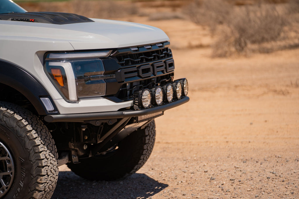 2021+ Ford F-150 Raptor Pro Plus Frame Cut Front Bumper | 20-inch Light Bar