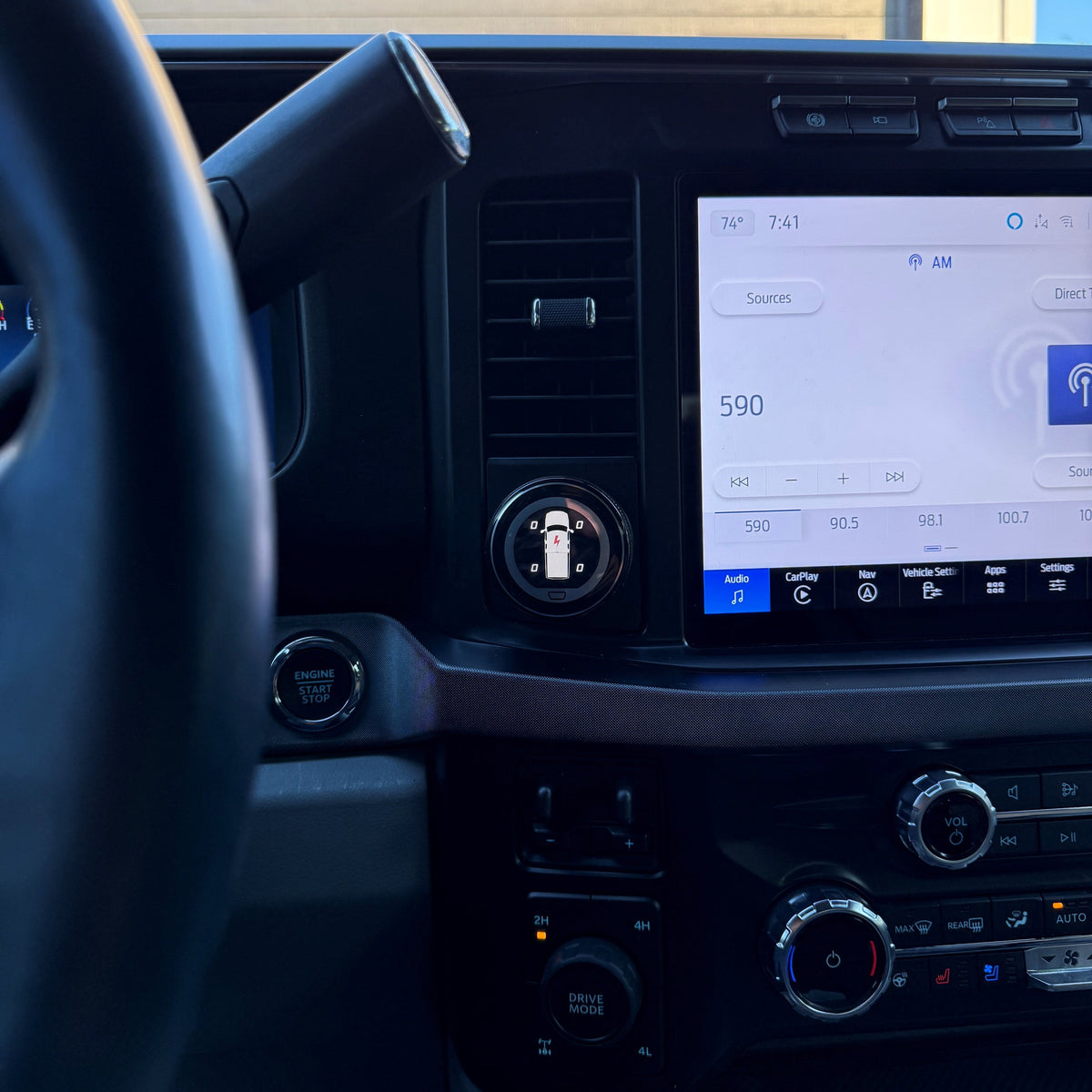 Carli E-Venture Controller Dash Relocation Adapter