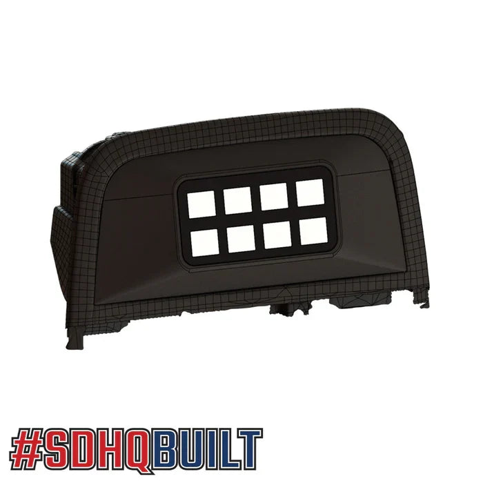 SDHQ 2023-Current FORD F250/F350 SDHQ BUILT 3D PRINTED SUNGLASS KEYPAD MOUNT CONVERSION)