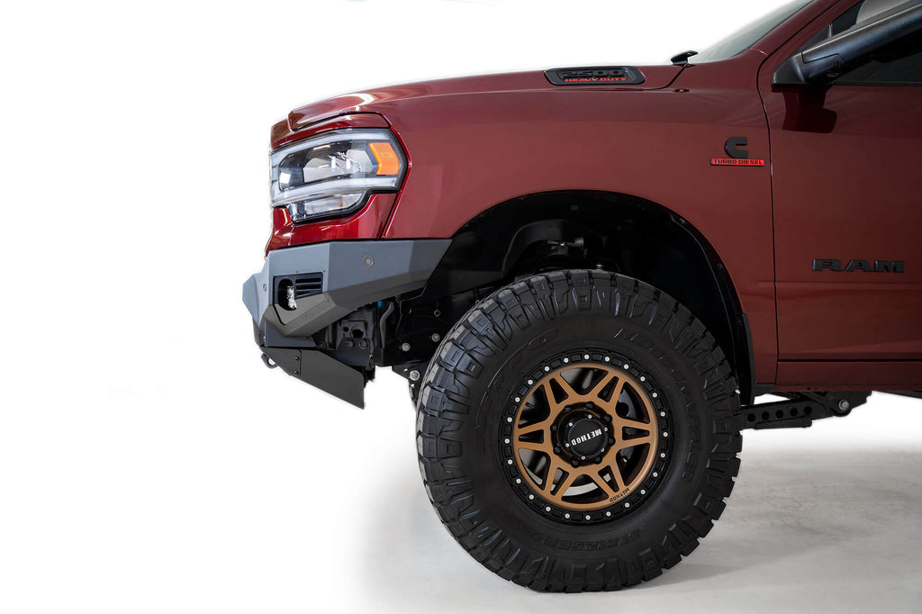 2019-2024 RAM 2500/3500 Bomber Front Bumper (Dual 20 Inch Lights)