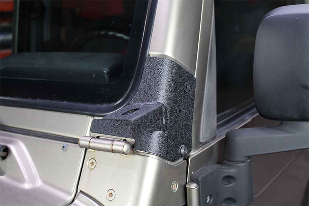 Fishbone Offroad Windshield Light Bracket for 1997-2006 Jeep Wrangler FB21031