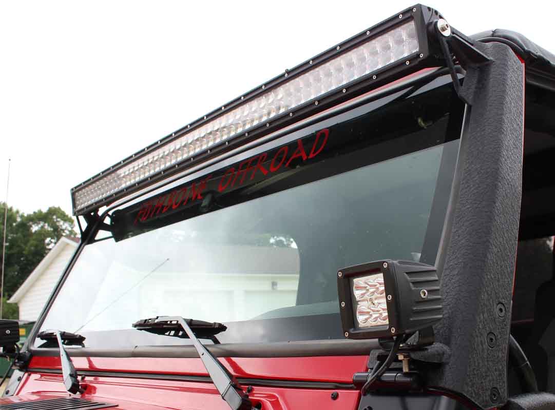 Fishbone Offroad Light Bar Mount for 1997-2006 Jeep Wrangler FB21057