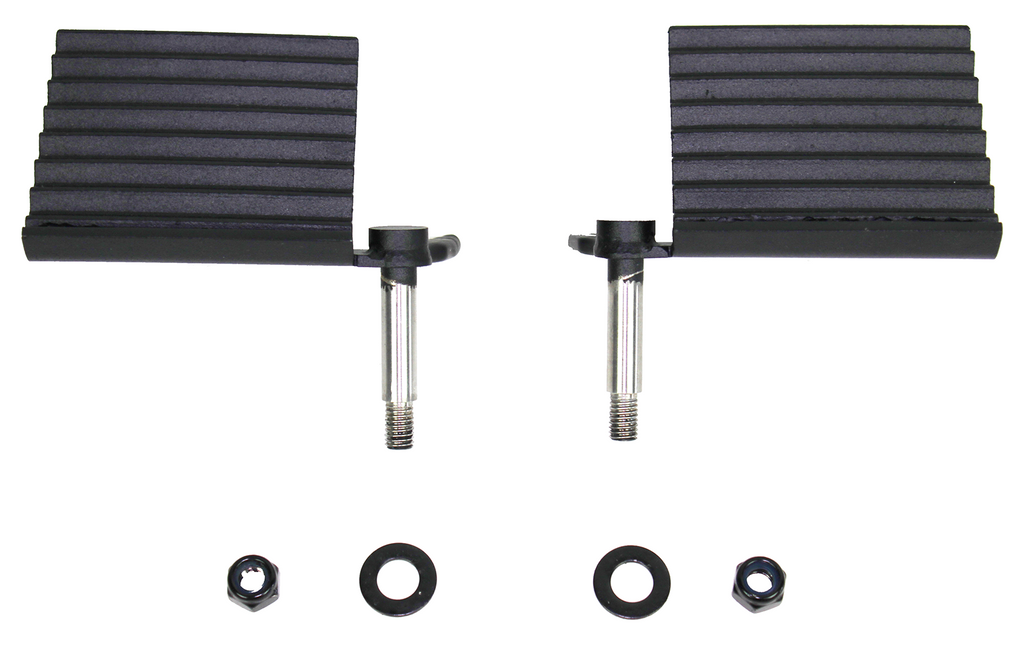 Fishbone Offroad Foot Peg Set for 1976-2006 Jeep CJ, Wrangler YJ, TJ & LJ FB21078