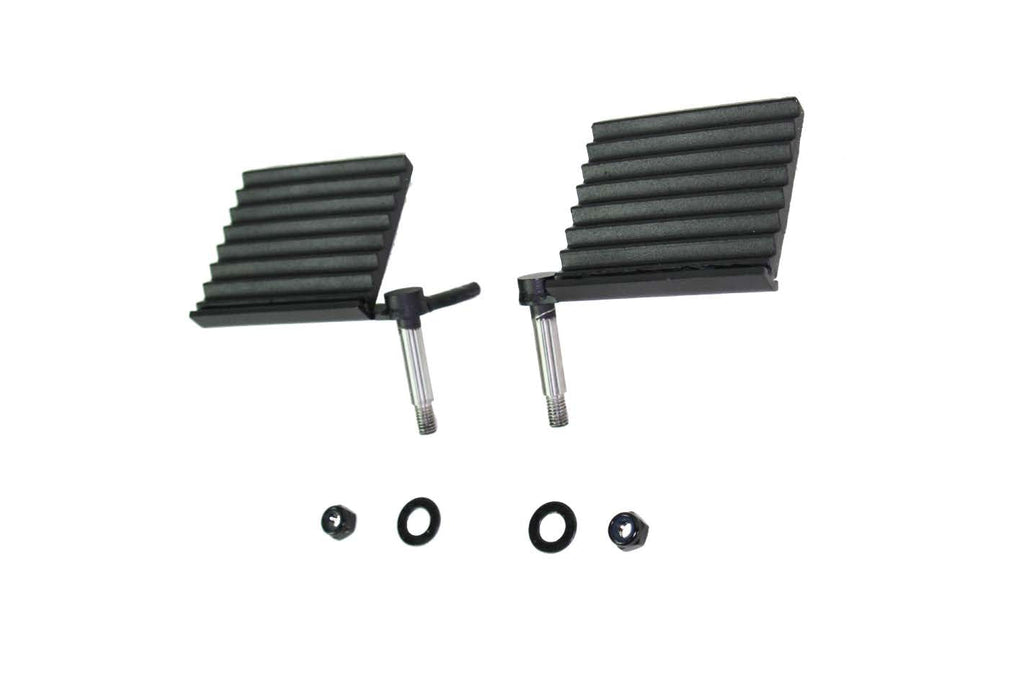 Fishbone Offroad Foot Peg Set for 2018 & Up Jeep Wrangler JL/Wrangler Unlimited JLU, 2020 & Up Jeep Gladiator JT FB21082