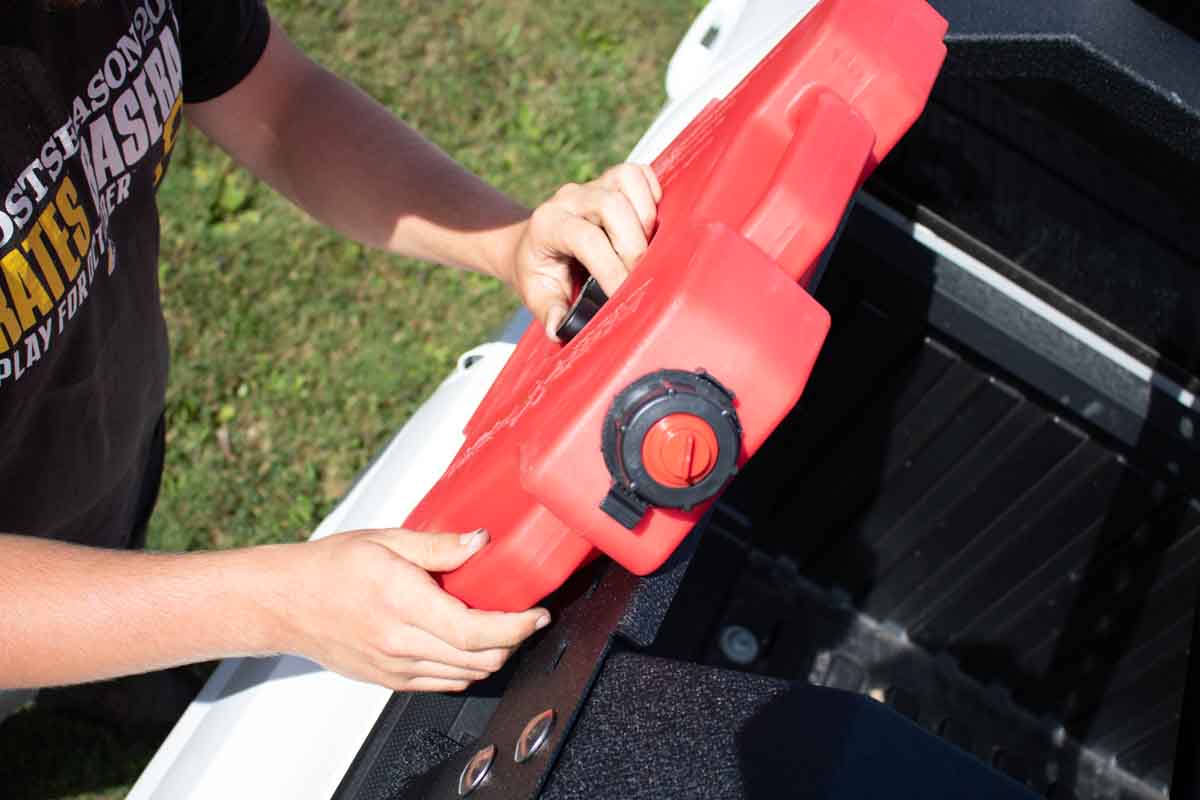 Fishbone Offroad Short Bed Half Height Tackle Rack for 2005-2023 Toyota Tacoma FB21244